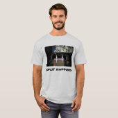Spalte geschieht im Bowling T-Shirt (Vorne ganz)