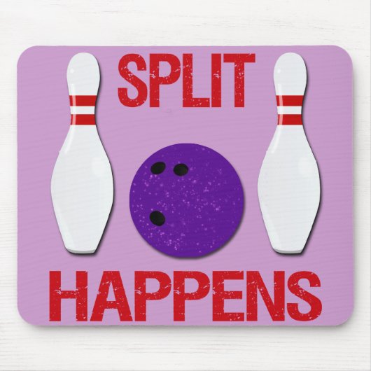 SPALTE GESCHIEHT MOUSEPAD (Vorne)