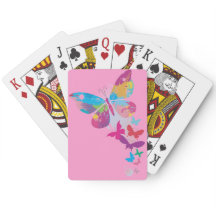 Spalte gestrichene Schmetterlinge Design-Karten