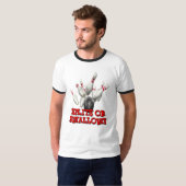 Spalten oder Schwalben T-Shirt (Vorne ganz)