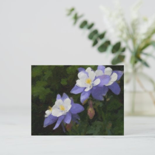 Spalten Postkarte (Stehend Vorderseite)