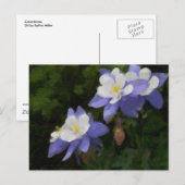 Spalten Postkarte (Vorne/Hinten)