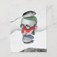 "Spalten Sie Hessen" Postkarte auf