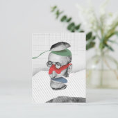 "Spalten Sie Hessen" Postkarte auf (Stehend Vorderseite)