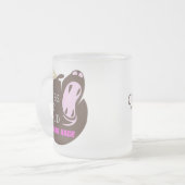 Spalten-Widerstand-Rennen-Tasse V2 Mattglastasse (Vorderseite Links)