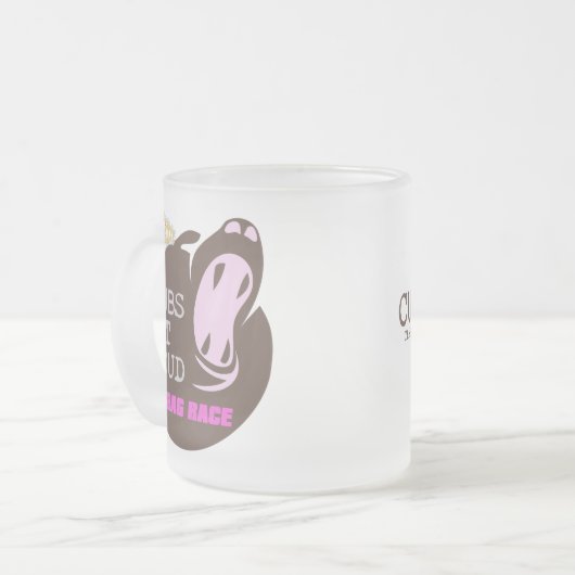 Spalten-Widerstand-Rennen-Tasse V2 Mattglastasse (Vorderseite Links)