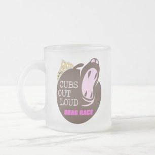 Spalten-Widerstand-Rennen-Tasse V2 Mattglastasse