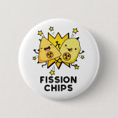 Spaltung Chips Funny Physical Food Puff Button (Vorderseite)