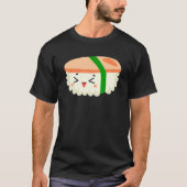 Spam Musubi Food Instruction Diagramm Japanisch Ha T-Shirt (Vorderseite)