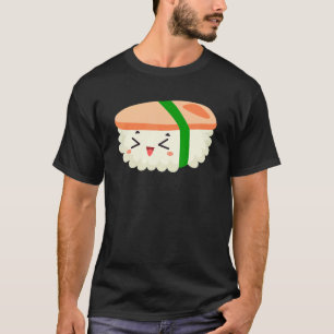Spam Musubi Food Instruction Diagramm Japanisch Ha T-Shirt