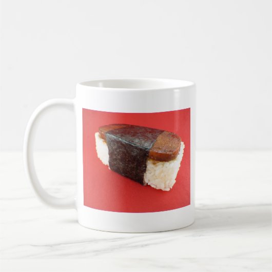 Spam Musubi Kaffeetasse (Links)