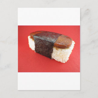Spam Musubi Postkarte