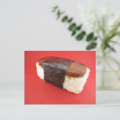 Spam Musubi Postkarte (Stehend Vorderseite)