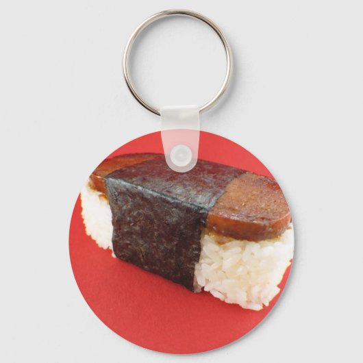 Spam Musubi Schlüsselanhänger (Vorderseite)