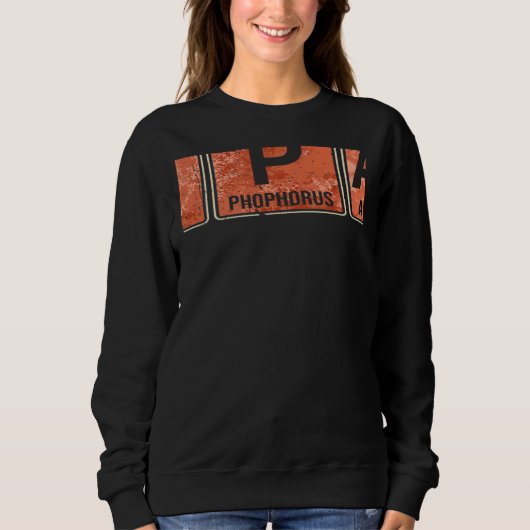 Spam Periodic Table of Elements Canned Cooked Pork Sweatshirt (Vorderseite)