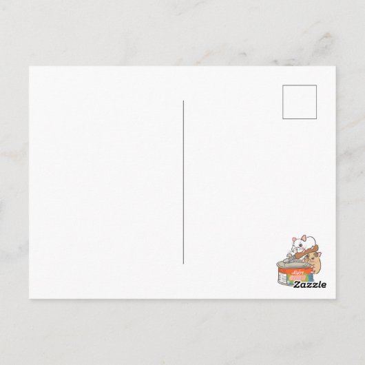 Spam Postkarte (Rückseite)