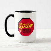 Spam Resource Kaffee-Tasse Tasse (Links)