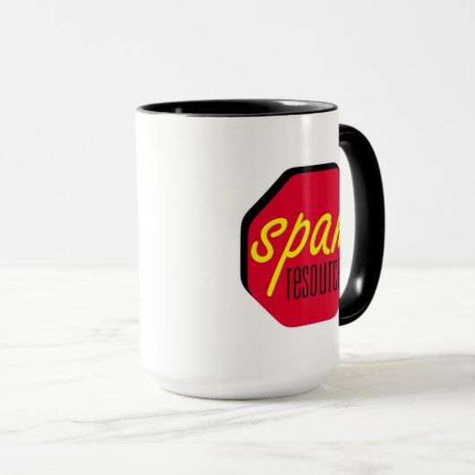 Spam Resource Kaffee-Tasse Tasse (VorderseiteRechts)