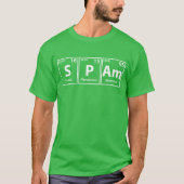 Spam (S-P-AM) Regelmäßige Schreibweise von Element T-Shirt (Vorderseite)