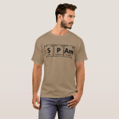 Spam (S-P-AM) Regelmäßige Schreibweise von Element T-Shirt (Vorne ganz)