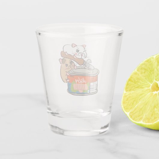 Spam Schnapsglas (Rückseite)