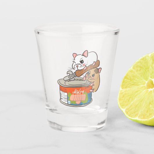 Spam Schnapsglas (Vorderseite)