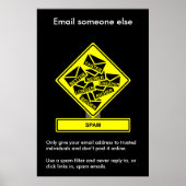 Spam Security Awareness Poster (Vorne)