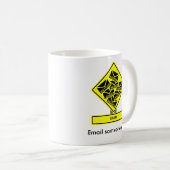 Spam-Tasse Kaffeetasse (VorderseiteRechts)