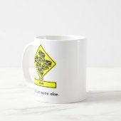 Spam-Tasse Kaffeetasse (Vorderseite Links)