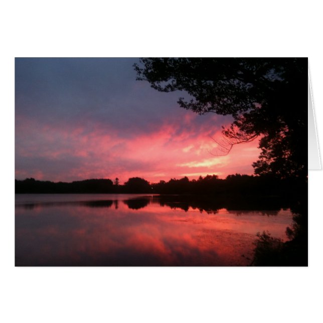 spamset: rosa September-Sonnenuntergang (Vorderseite (Horizontal))