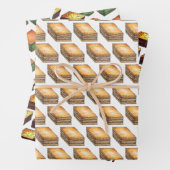 Spanakopita Moussaka Baklava Griechischer Lebensmi Geschenkpapier Set (Beispiel)