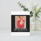 Spandex! Postkarte (Stehend Vorderseite)