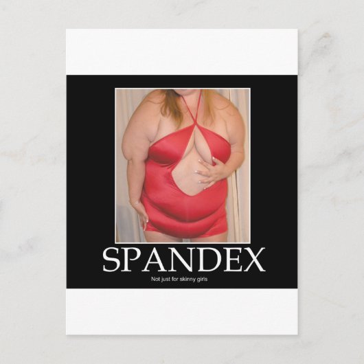 Spandex! Postkarte (Vorderseite)