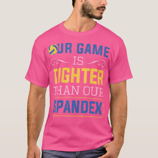 Spandex Sport Game Beach Volleyball T-Shirt
