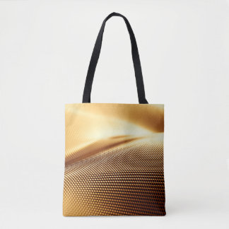 Spandrapery luxuriöser goldener Hintergrund. 3D-Kr Tasche