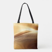 Spandrapery luxuriöser goldener Hintergrund. 3D-Kr Tasche (Rückseite)