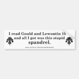 Spandrels Autoaufkleber