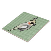 Spangled Cockatiel Fliese (Seite)