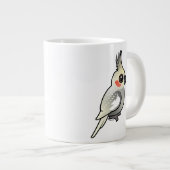 Spangled Cockatiel Jumbo-Tasse (Vorderseite Rechts)