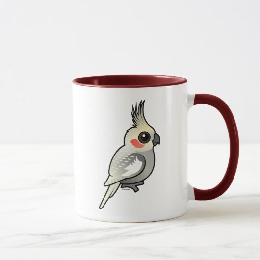 Spangled Cockatiel Tasse (Rechts)