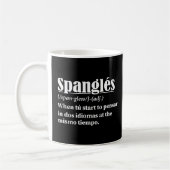 Spanglés Funny Definition zweisprachig Kaffeetasse (Links)