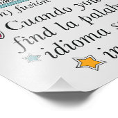 Spanglish Poster (Ecke)