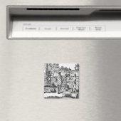 Spaniard Bartering mit den Einheimischen von Patag Magnet (In Situ (Geschirrspüler))