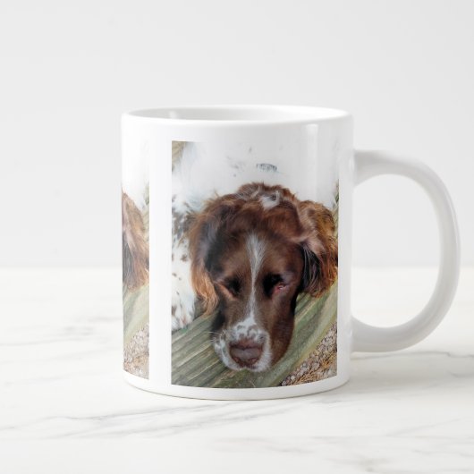SPANIEL DOG Jumbo-Tasse (Rechts)