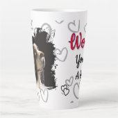 Spaniel dog love mug  milchtasse (Vorderseite)