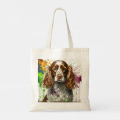 Spaniel Dog Tragetasche (Rückseite)