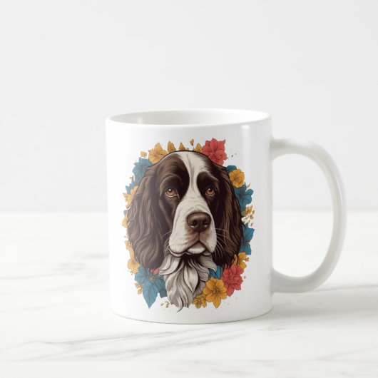 Spaniel English springer Kaffeetasse (Rechts)