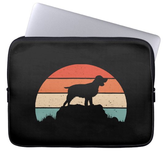 Spaniel English springer Laptopschutzhülle (Vorderseite)