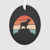 Spaniel English springer Ornament (Vorderseite)