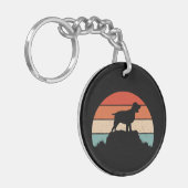 Spaniel English springer Schlüsselanhänger (Vorderseite links)